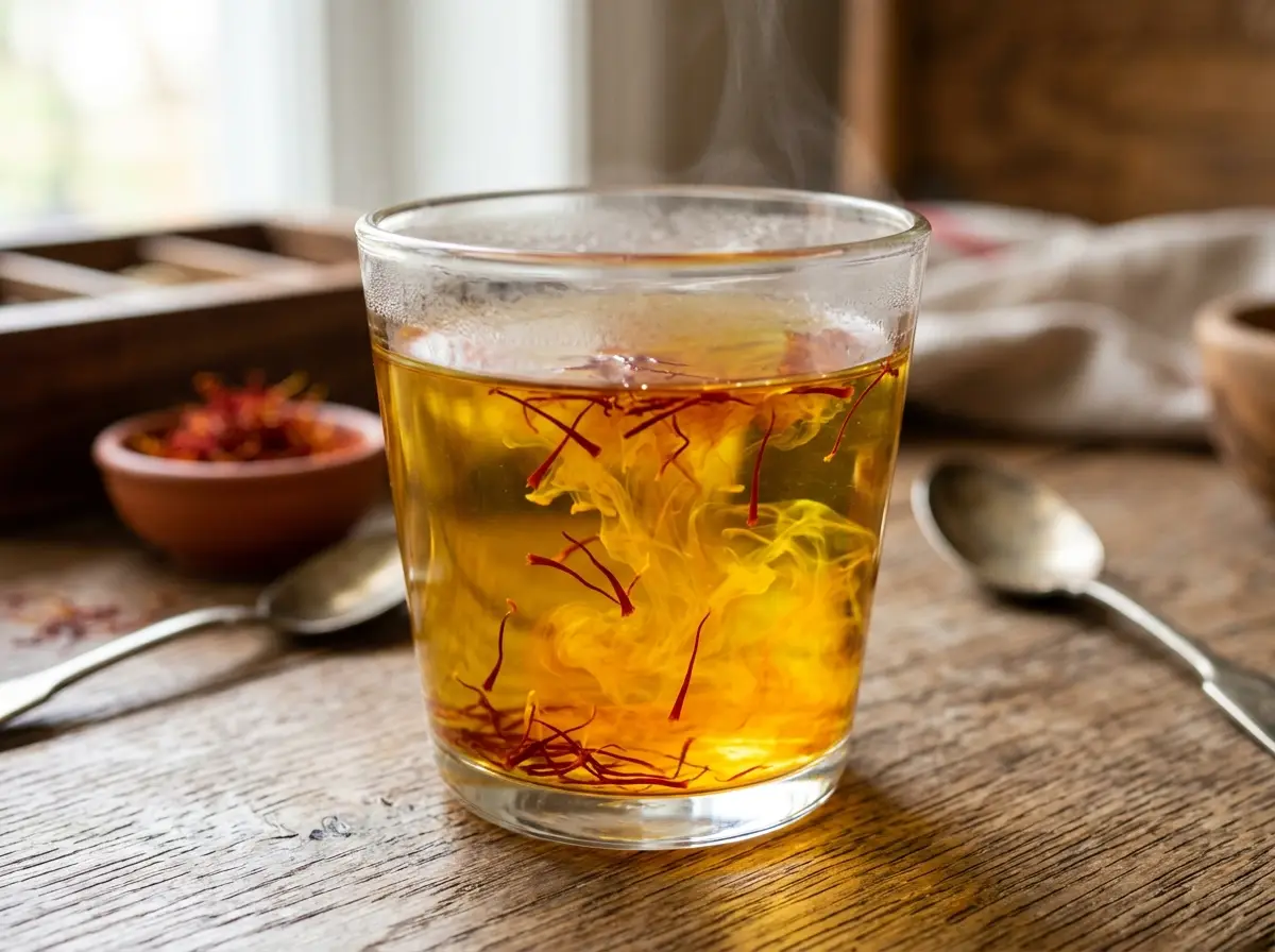 آزمایش رنگدهی و تشخیص زعفران اصل از تقلبی